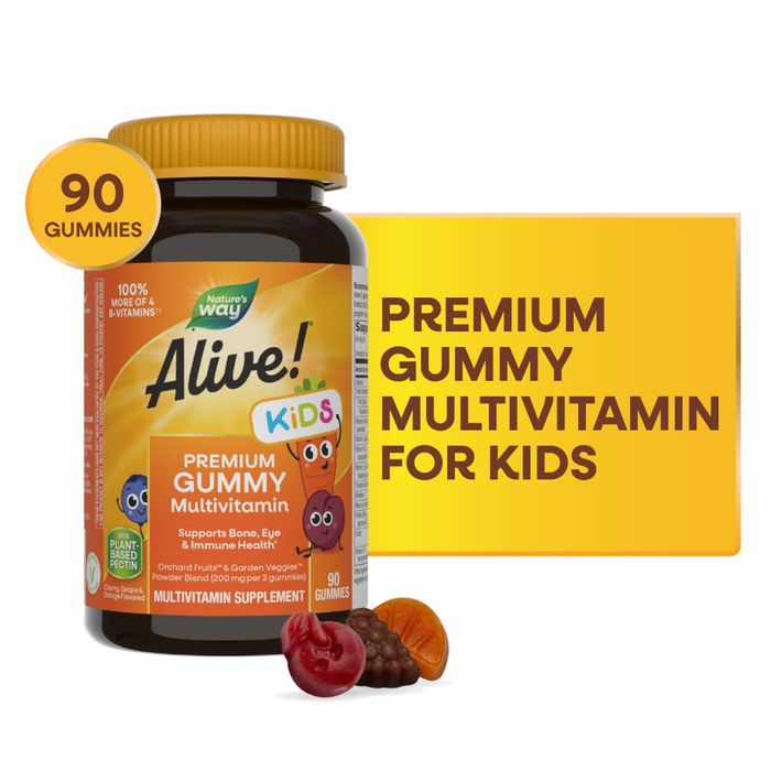 Nature's Way Alive! Premium Immune Gummies 90 Count