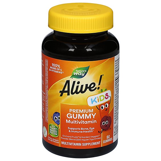 Nature's Way Alive! Premium Immune Gummies 90 Count