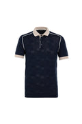 Navy Aurelio Knit Polo