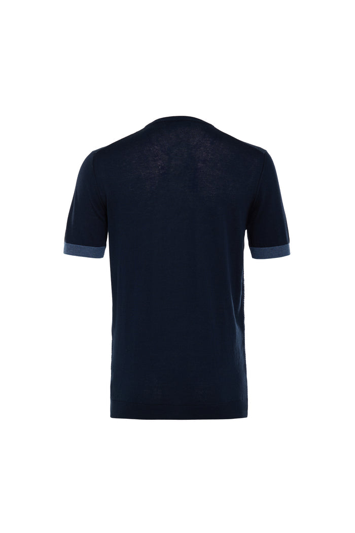 Navy Catena Crew Neck