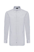 Navy Stripe Long Sleeve Shirt