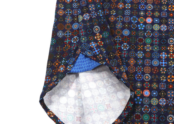Navy with Circles Shirt