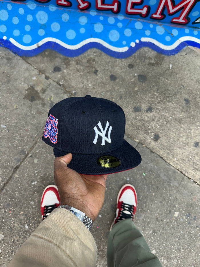 New York Yankees All Navy w/ Red UV 75TH World Series