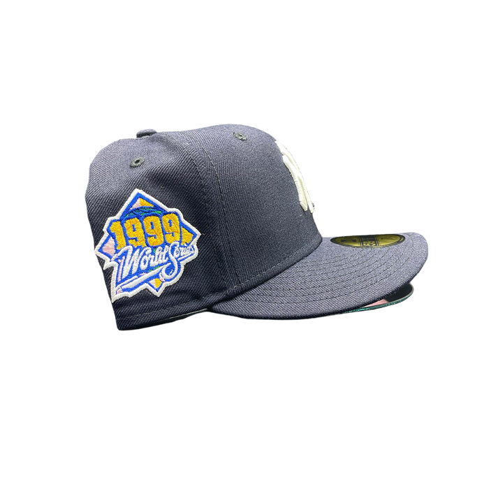New York Yankees Navy "PINK PATCH" 1999 WORLD SERIES