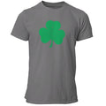 USA Screen Printed Charcoal Irish Distressed Shamrock T-Shirt St Patricks Day Mens Ireland