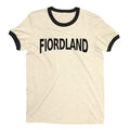 Fiordland National Park Ringer Tee Retro Style Men's T-Shirt - NYC Factory - Natural