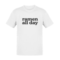 Unisex Ramen All Day Soft Cotton Tee - NYC Factory