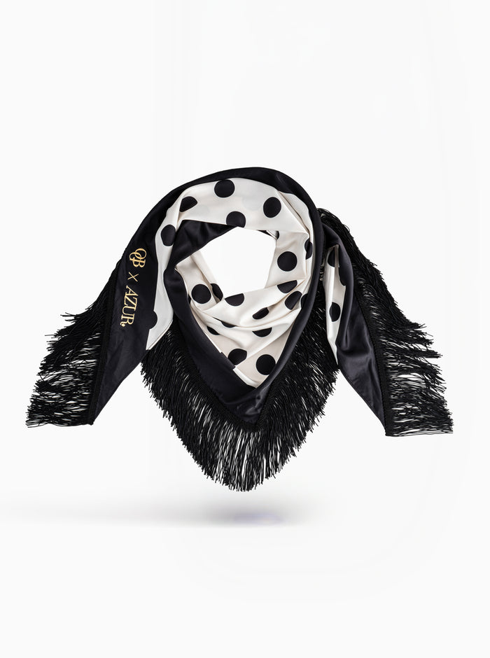 OGB x Azur | Dot Print Scarf