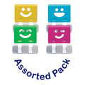 OHTO Smile Slide Clips Assorted Pack of 20 by OHTO at Cult Pens
