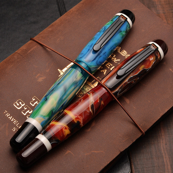 Opus 88 Bela Eye Dropper Fountain Pen Red by Opus 88 at Cult Pens