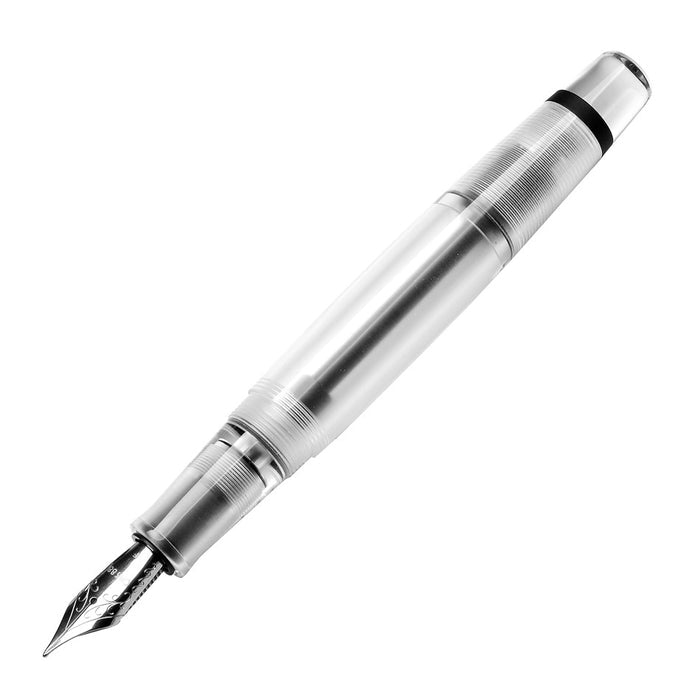 Opus 88 Omar Eye Dropper Fountain Pen Clear by Opus 88 at Cult Pens