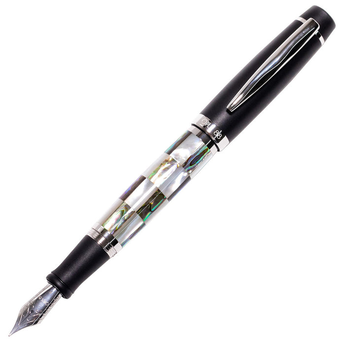 Opus 88 Shell Fountain Pen Check by Opus 88 at Cult Pens
