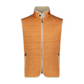 Orange Quilted Vest