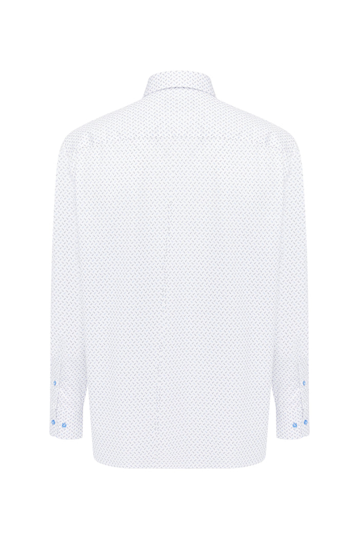 Oval Geo Print Shirt