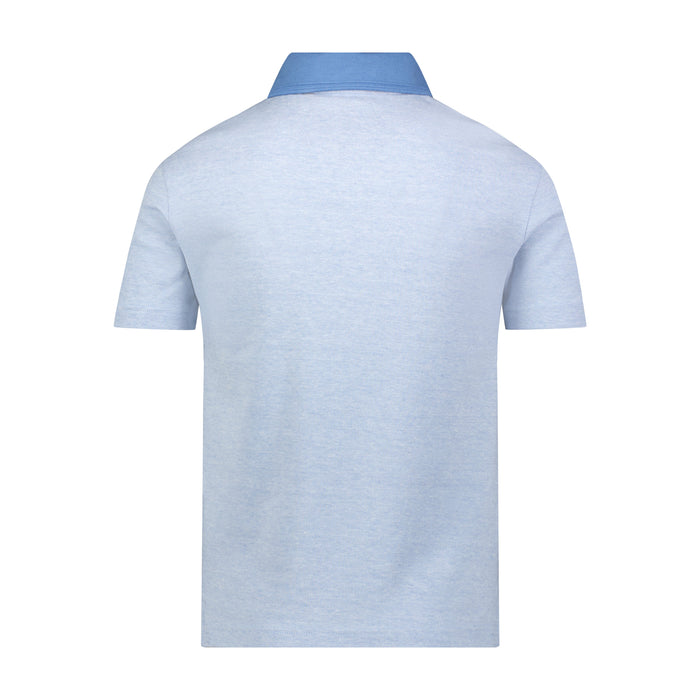 Oxford Blue Knit Polo