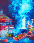paint by numbers kit Aesthetic Smoke - Custom paint by number