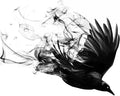 paint by numbers kit Bird Smokes - Custom paint by number