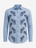 Paisley Embroidered Shirt