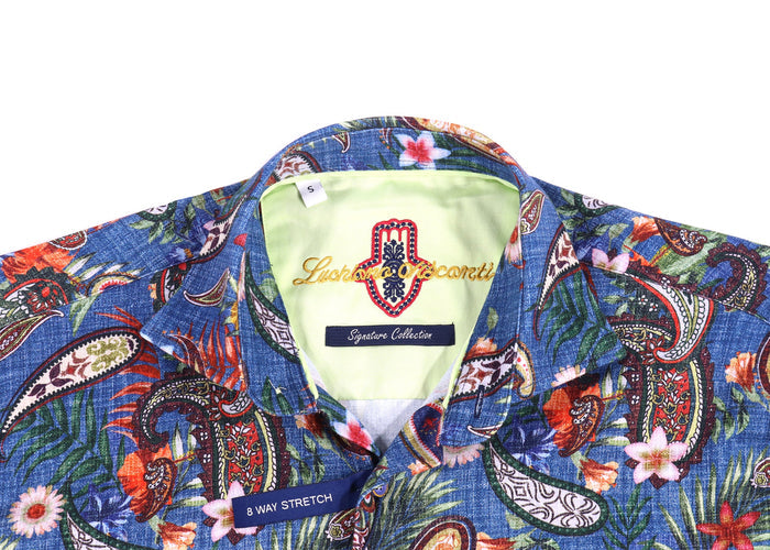 Paisleys and Flowers Shirt
