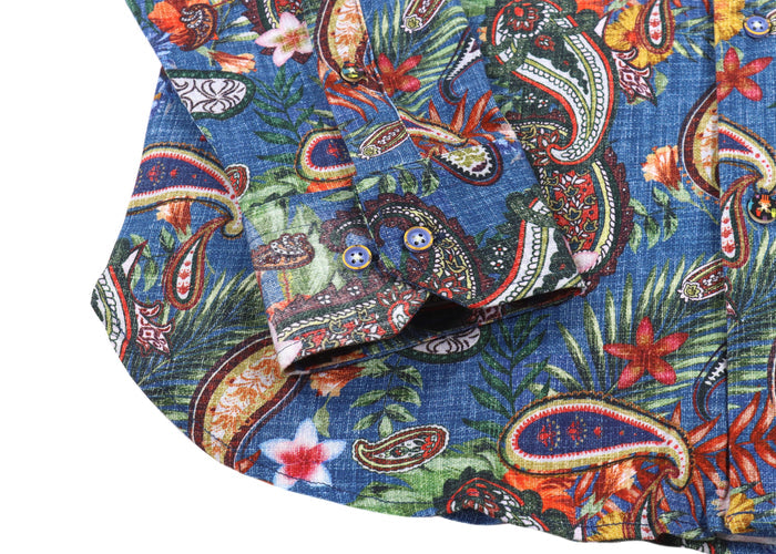 Paisleys and Flowers Shirt