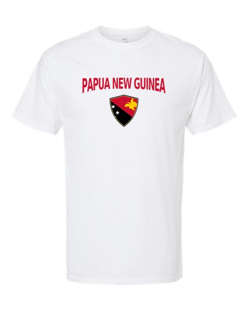 Papua New Guinea Arched Crest Soccer Tee — NYC Factory
