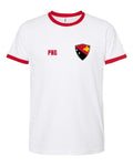 Papua New Guinea Soccer Ringer Tee — Retro National Crest | NYC Factory