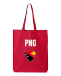 Papua New Guinea Soccer Tote Bag — National Crest Badge | NYC Factory