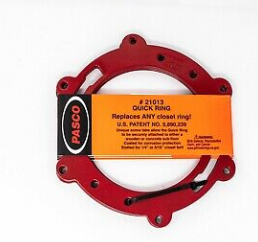 Pasco 21013 Quick Ring Closet Replacement Ring - NYDIRECT