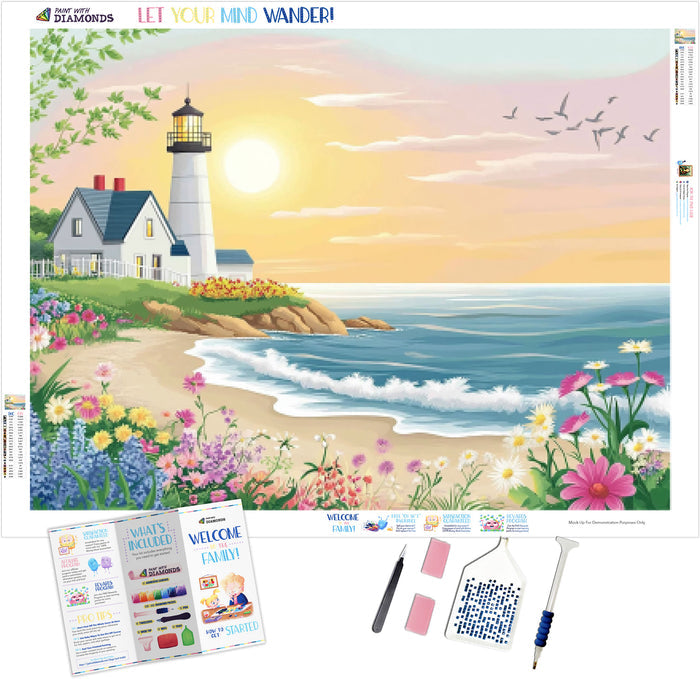 Peaceful Coastal Scene With Gentle Waves