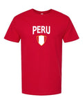 Peru Arched Crest Soccer Tee — NYC Factory