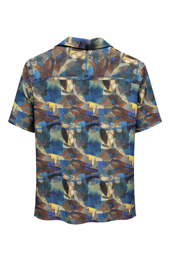 Pescare Print Short Sleeve Shirt
