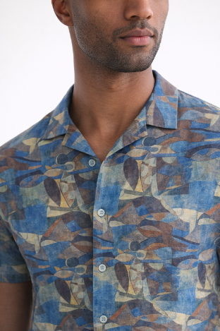 Pescare Print Short Sleeve Shirt