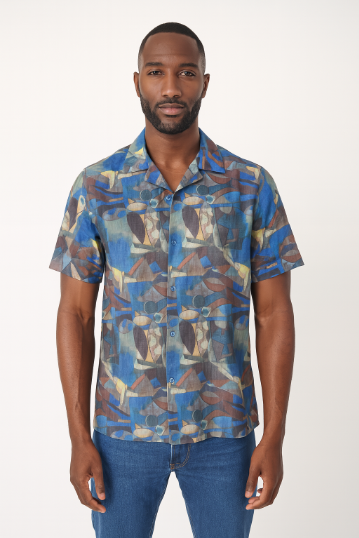 Pescare Print Short Sleeve Shirt