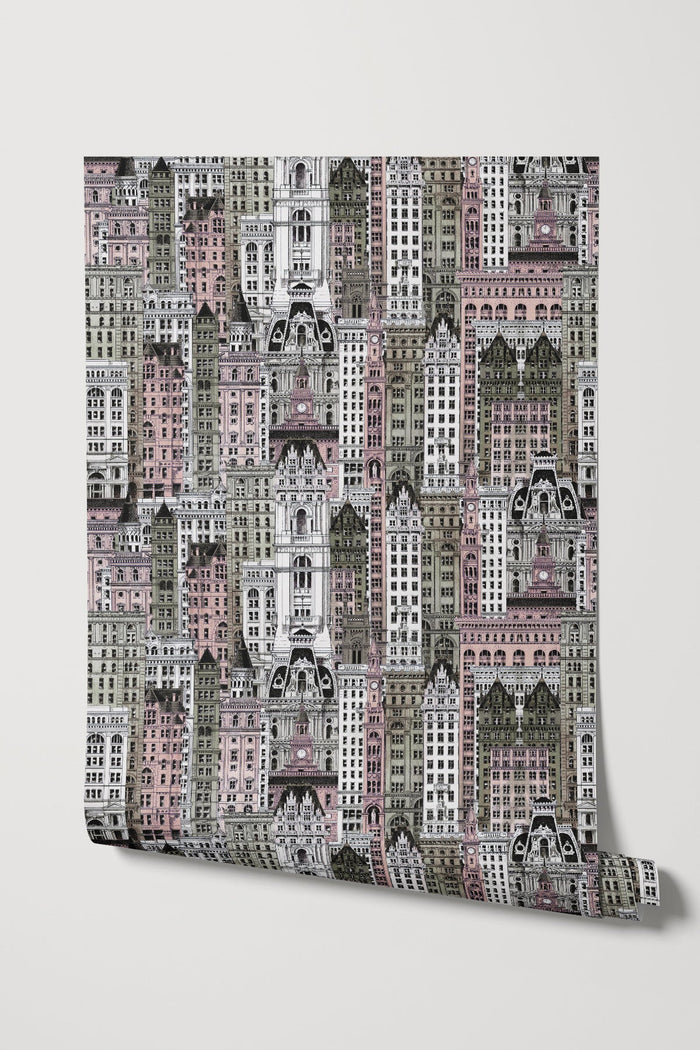 Philadelphia / Pink & Taupe