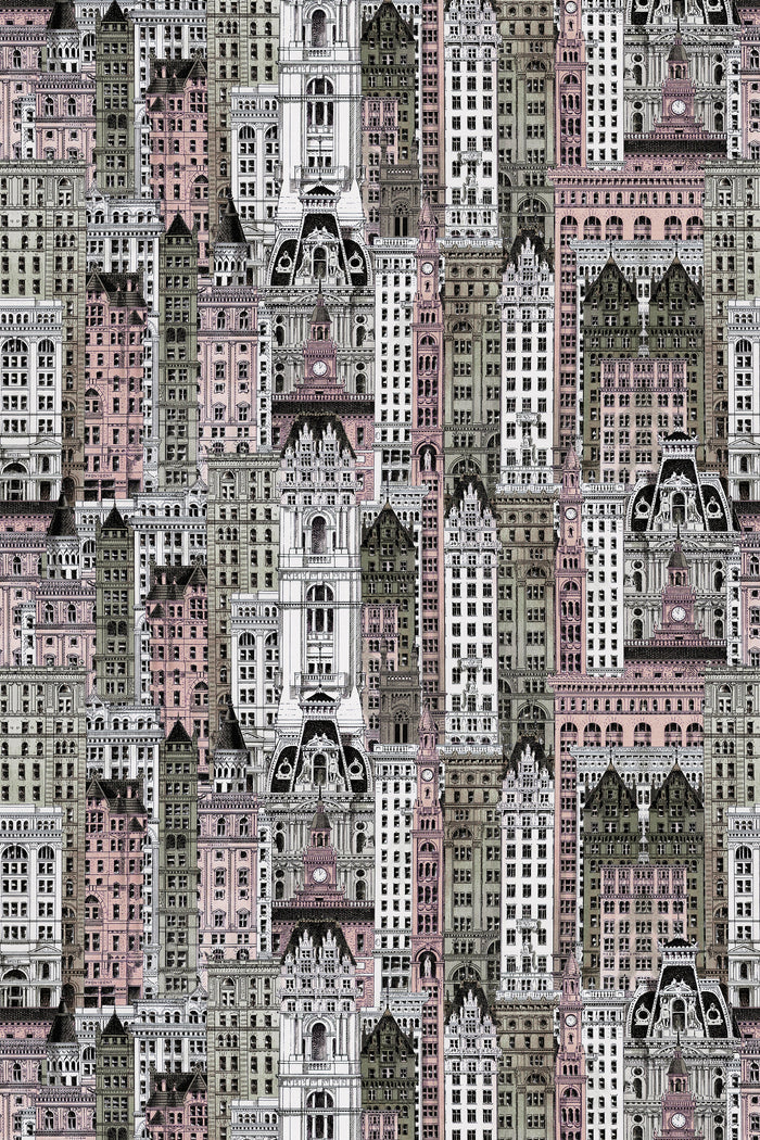 Philadelphia / Pink & Taupe
