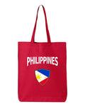 Philippines Soccer Tote Bag — Arched National Crest | NYC Factory