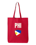 Philippines Soccer Tote Bag — National Crest Badge | NYC Factory