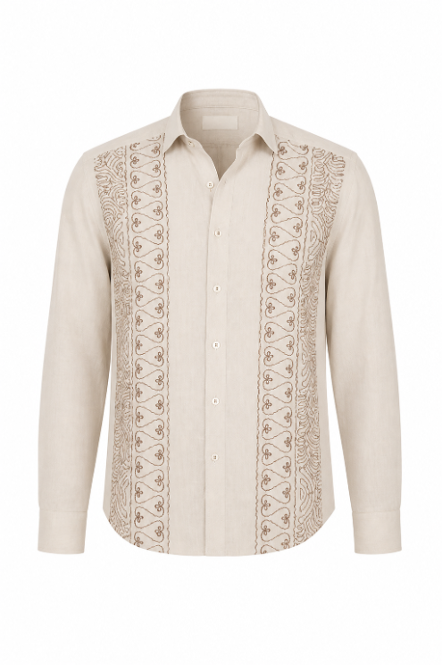 Pizzo Embroidered Shirt
