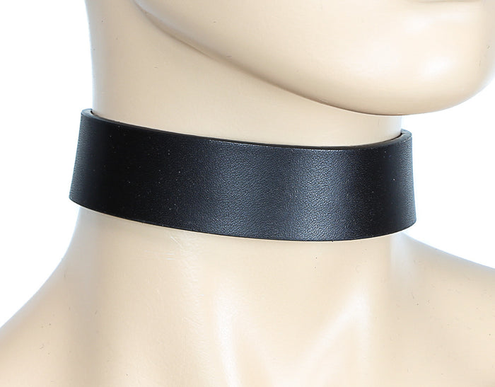 Plain Leather Choker