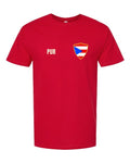 Puerto Rico Soccer Tee — Retro National Crest | NYC Factory