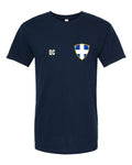 Quebec Soccer Tee — Retro National Crest | NYC Factory
