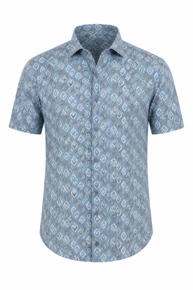 Raccolta Print Stretch Shirt