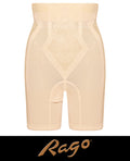 Rago RG696 High Waist Leg Shaper Firm Shaping Girdle Beige