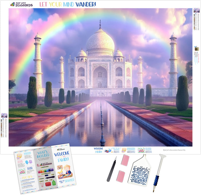 Rainbow Over the Taj Mahal