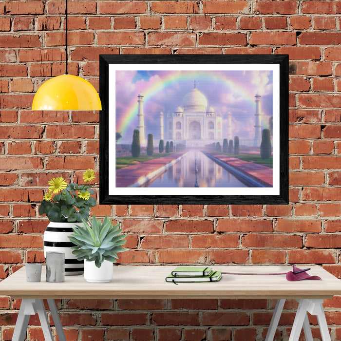 Rainbow Over the Taj Mahal