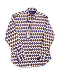 Sapphire Diamond Long Sleeve Shirt