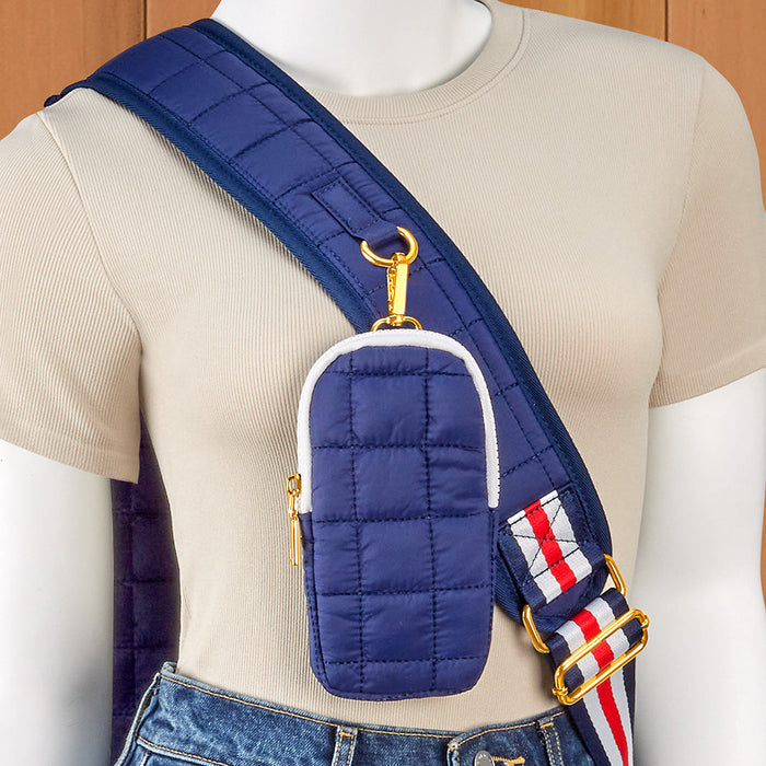 Shiraleah Ezra Quilted Sling Backpack