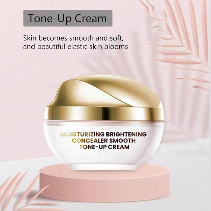 Crème hydratante pour la peau, soin visage, texture douce et légère, dans un pot blanc, illustrant un produit de soin de la peau.