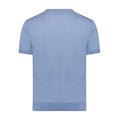 Sky Jacquard Panel Knit Shirt