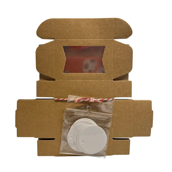 Soap Box With Window - 10pcs